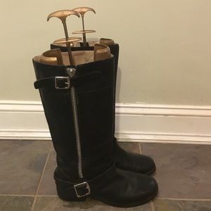 Coach Soft Leather Jolene Boots